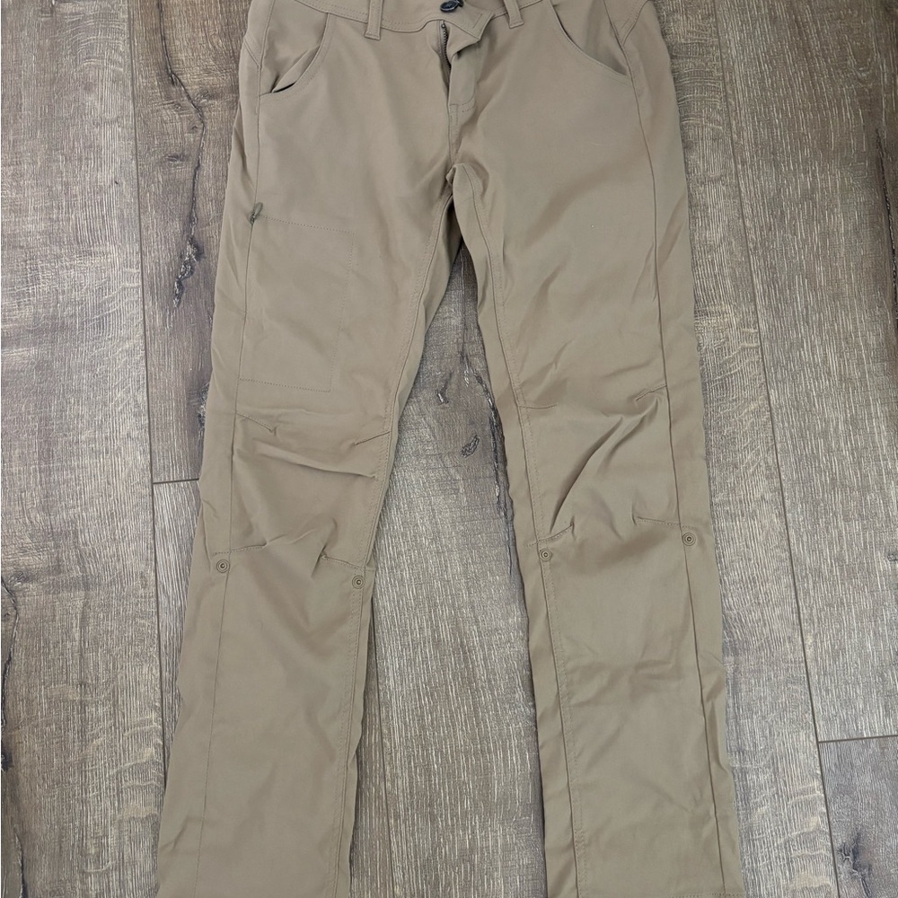 Prana Women’s Tan Hiking Pants - Picture 3 of 3